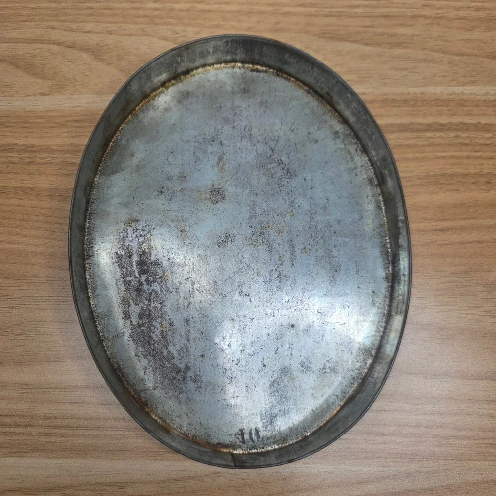 Antique Agate Pudding Mold L G Mfg Co Graniteware Nickel Steel Ware